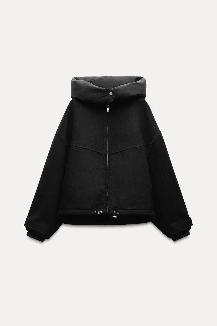 Winter Casual Cotton Jacket | Detachable Hood